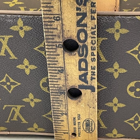 LOUIS VUITTON Vintage 19" Compact Travel Carryon Suitcase Duffle Carryall Bag - Picture 11 of 16